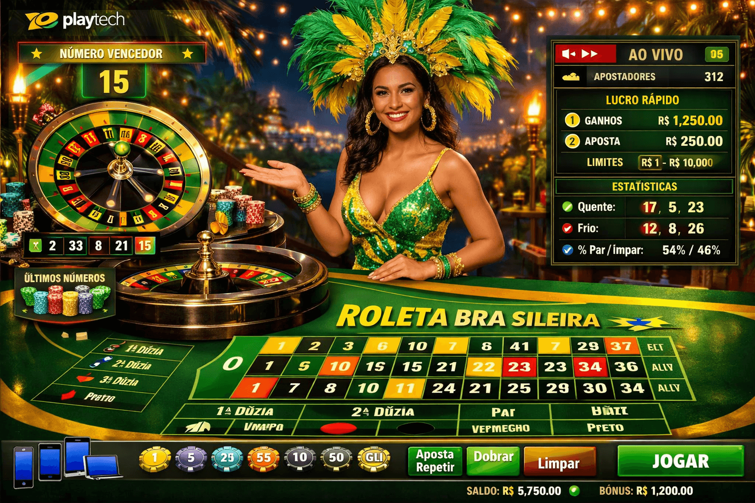 roletta brasiliera